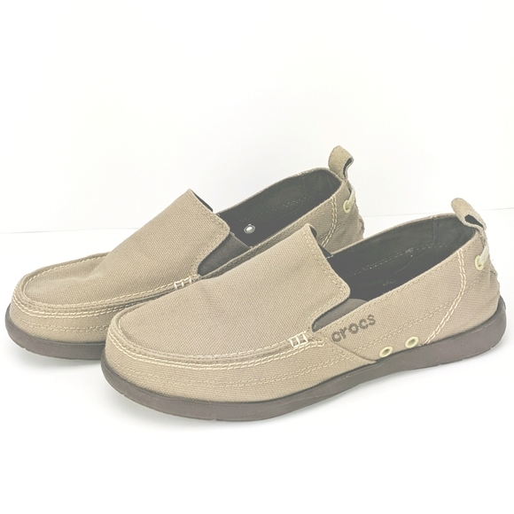 CROCS Shoes - CROCS Walu tan brown Men's shoes size 8M